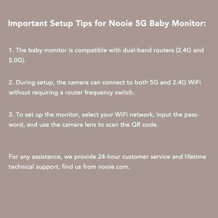 Чисто нова камера бебефон Nooie 360 ​​Cam 2, 2к резолюция