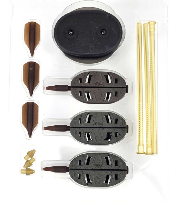 SET METHOD Feeder inline Dura Flat PROFL XL:30g,40g,50g