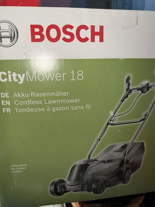 Vand masina de tuns bosh pe acumulator noua