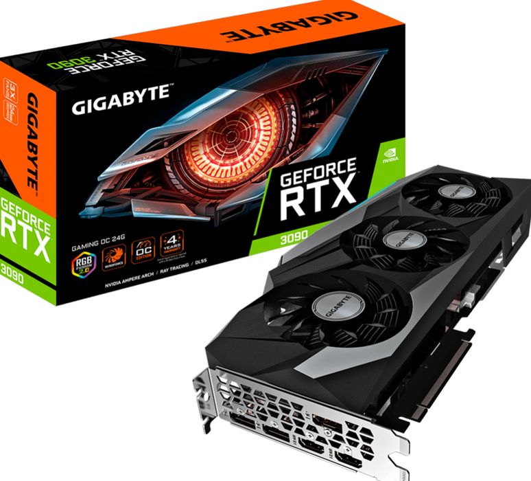 RTX 3090 Gigabyte Gaming OC в наличии в Новом состоянии