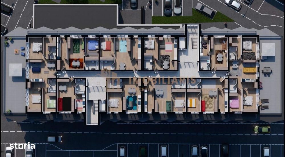 COMISION 0% !!! Apartament 2 camere, bloc nou, zona Republicii -  Poli