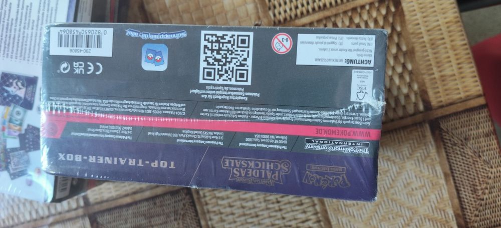 Pokémon Karmesin & Purpur Paldeas Schicksale Top-Trainer-Box (DE)