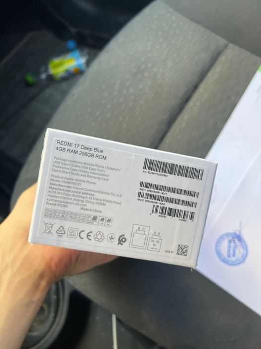 Redmi 17 deep blue 256gb  новый