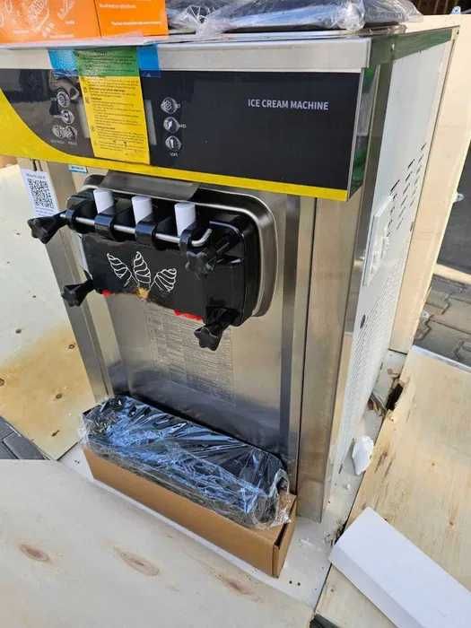 Нова Професионална Машина за мек италиански сладолед крем гаранция 1 г