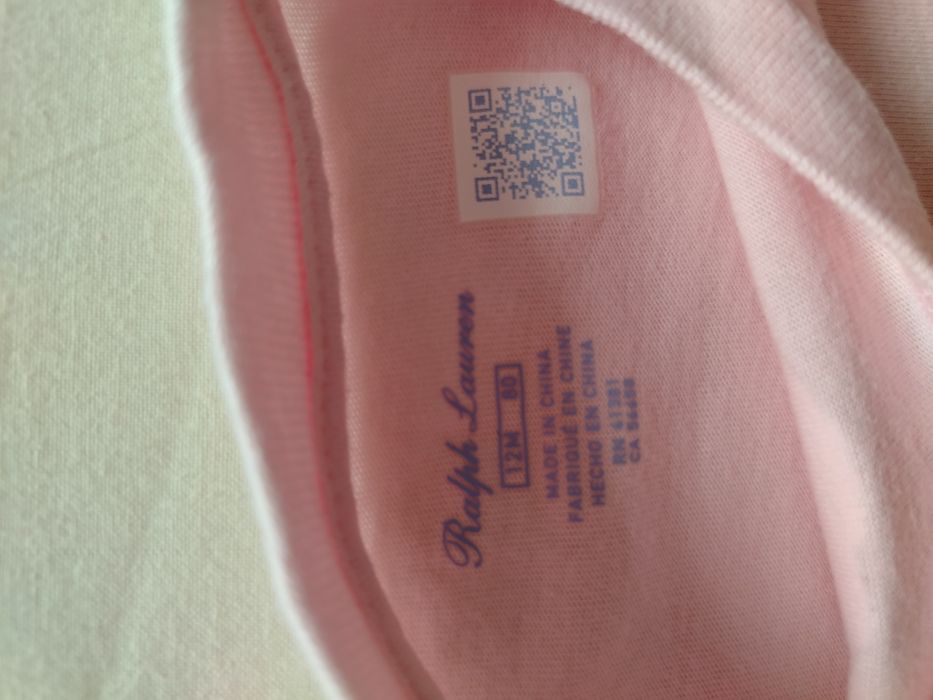 Футболка и платье  малышке Ральф