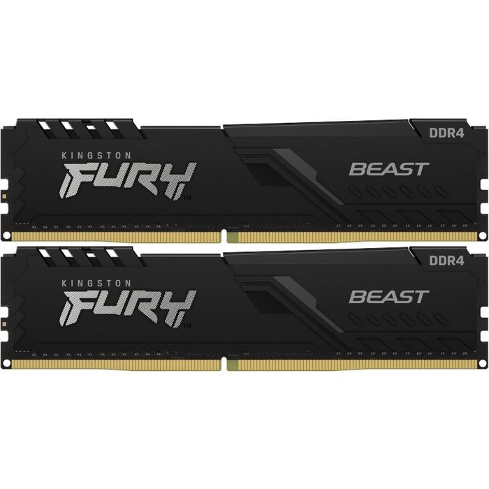 Memorie DDR4 / 16GB / Kingston FURY Beast / 3600MHz / CL17