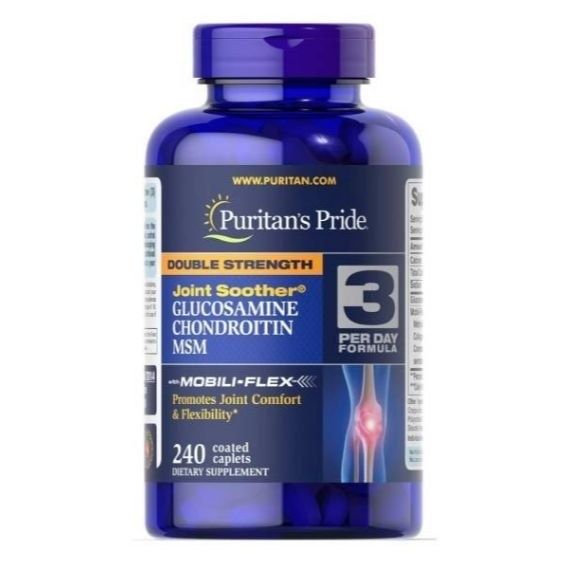 Глюкозамин Хондроитин МСМ  Puritan's Pride Glucosamin Chondroitin MSM