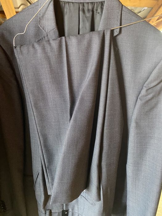 Costum WE Fashion gri slim fit