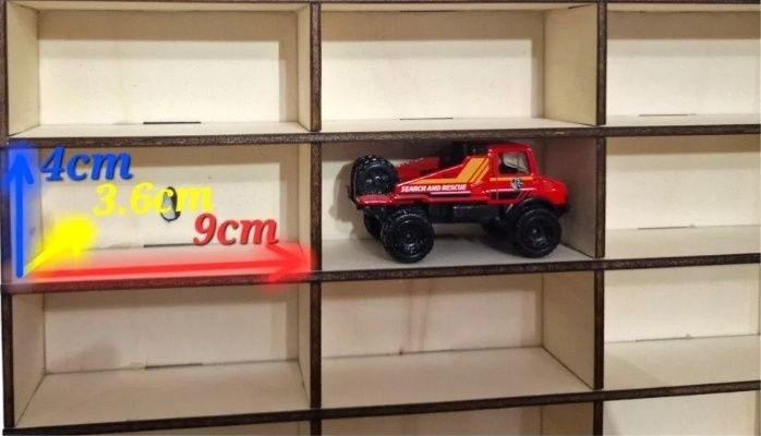Raft masinute hotwheels 48 locuri
