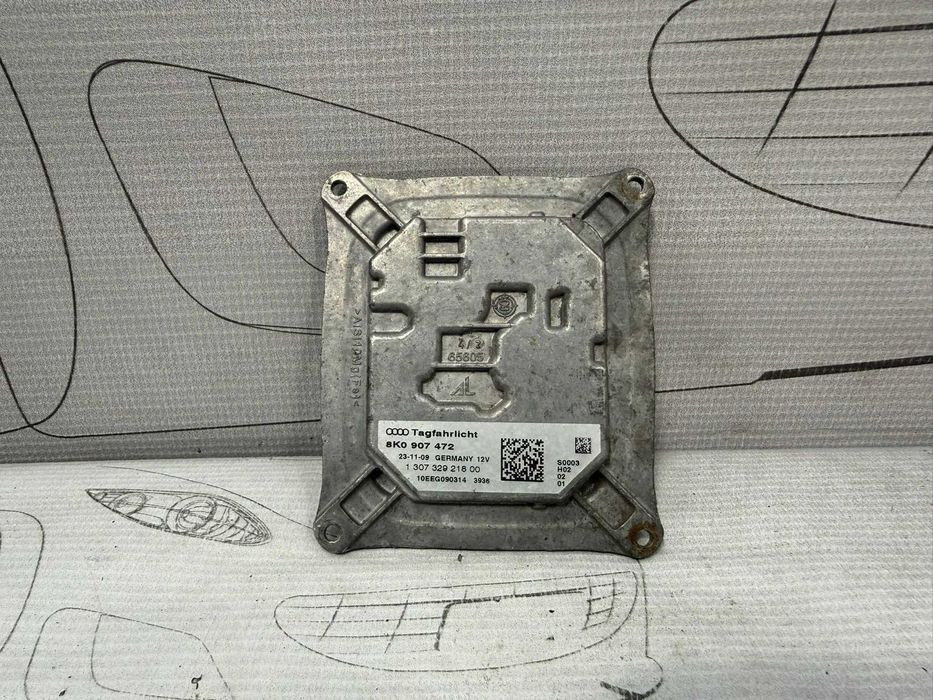 Modul control lumini de zi / Balast LED Audi A4 S4 B8 8K COD: 8K0907472 2010 / [2008-2015] / (5B2)