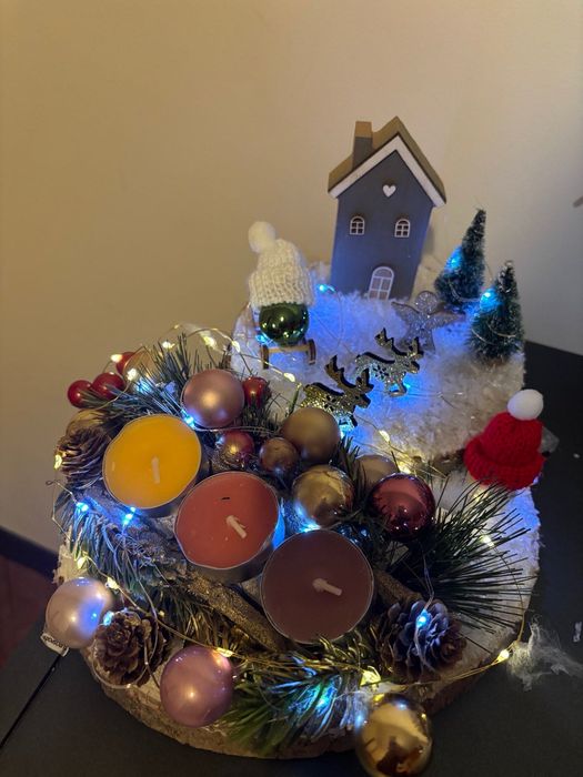 Коледни свещници