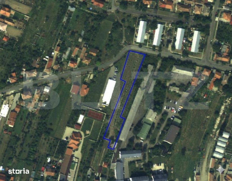 Teren intravilan de vanzare, 2600 mp, zona Baritiu