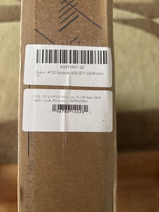 Laptop HP 250R G9 Notebook sigilat