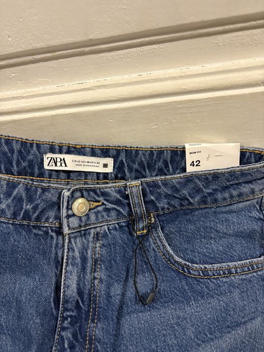 Дамски дънки Zara Mom fit