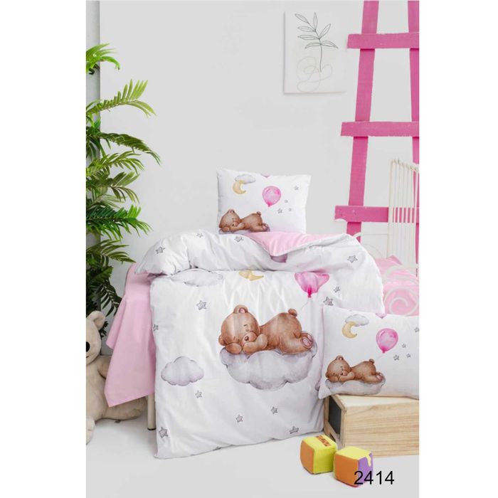 Бебешки спални комплекти ранфорс за бебешка кошара