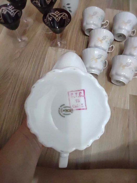 Set ceai cesti portelan