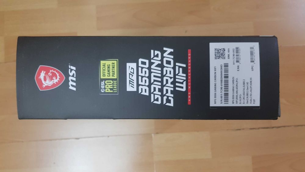 Дънна платка MSI MPG B550 Gaming Carbon Wi-Fi