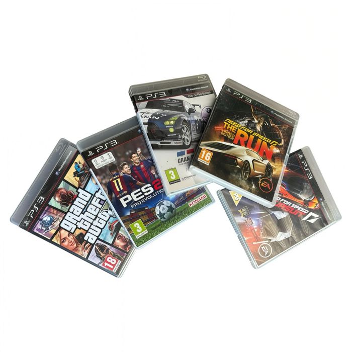 PS3 Super Slim 500GB HEN Modat + Jocuri Originale + Controller + HDMI