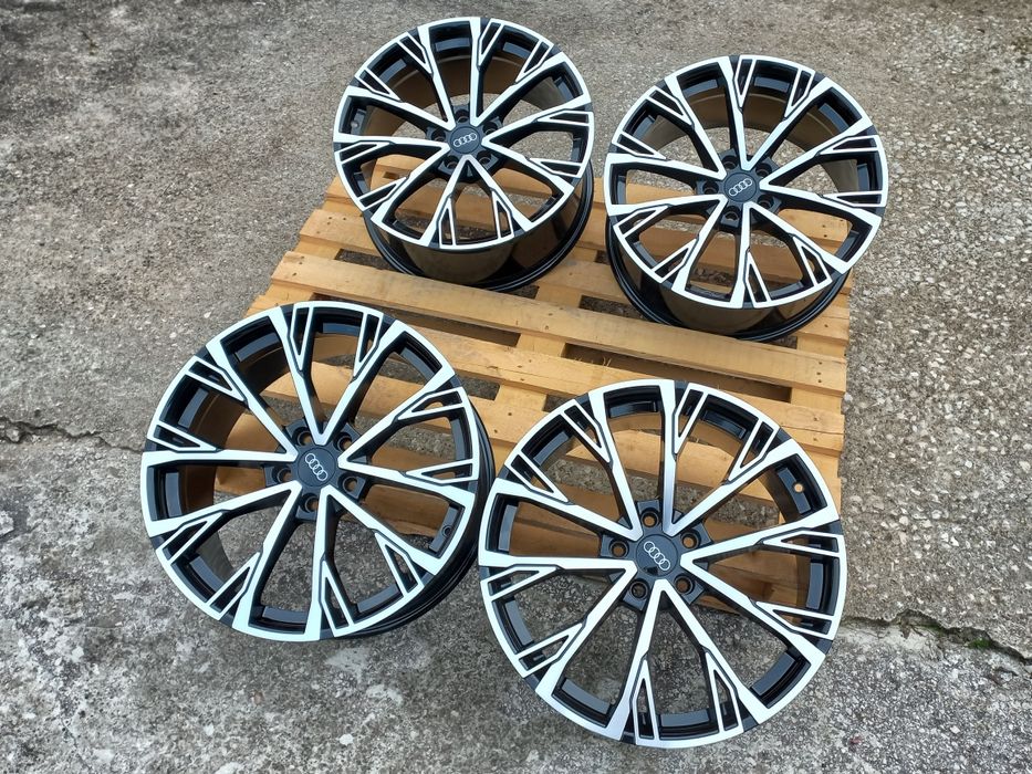 19 Audi Rs line A6 A7 A8 Q3 Q5 Rs6 Rs7 Piano Black 8.5j et35 Чисто Нов