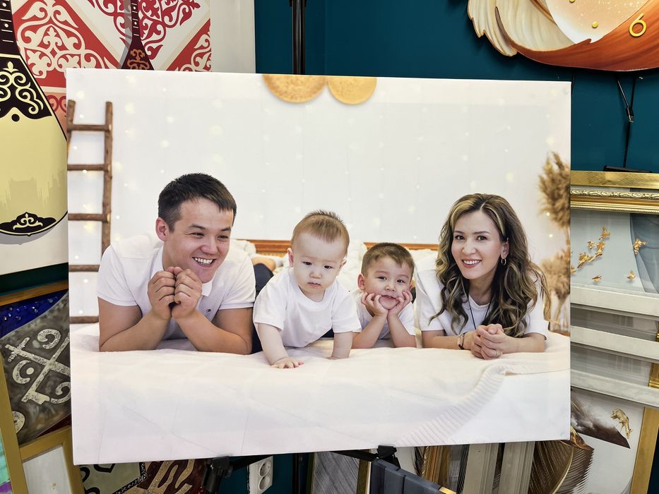 Печать фото на холсте