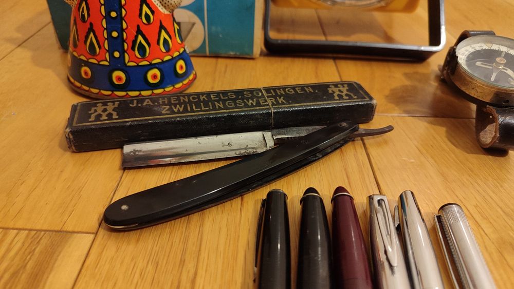 Zwilling Solingen бръснач и други интересни предмети