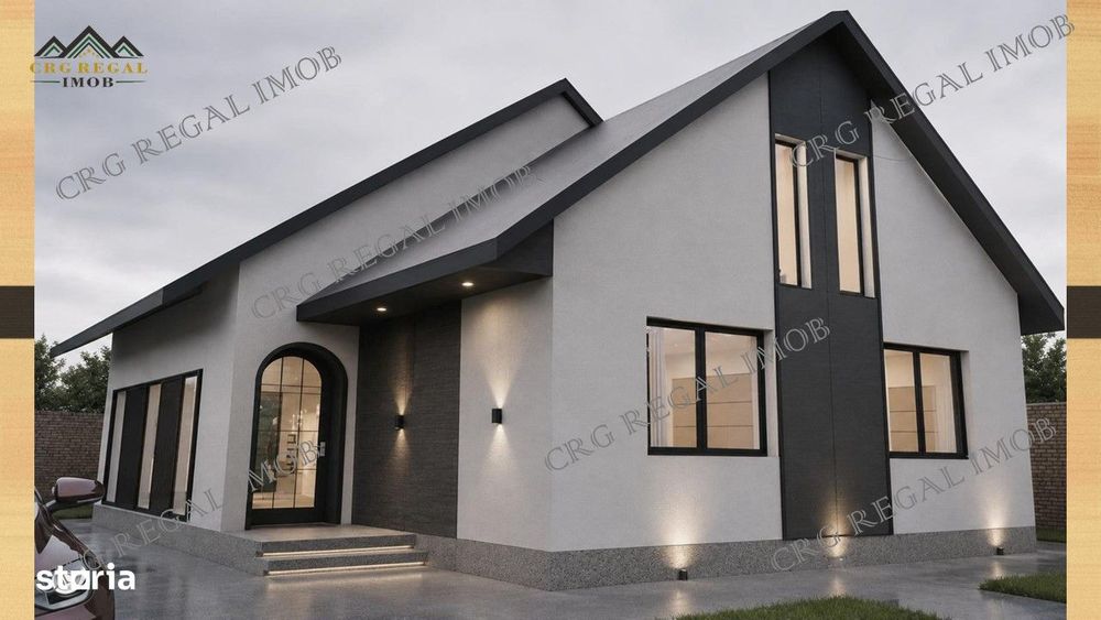 Casa noua 5 camere Teren 360mp 100 m de bulevard Comuna Berceni Ilfov