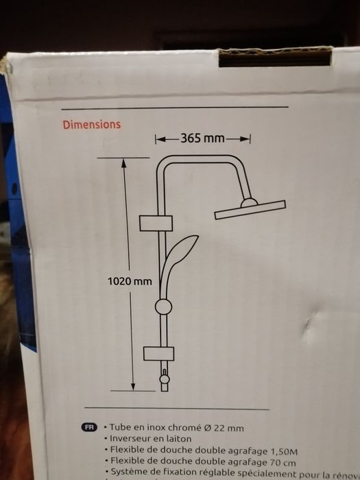 Душ система с пита и слушалка