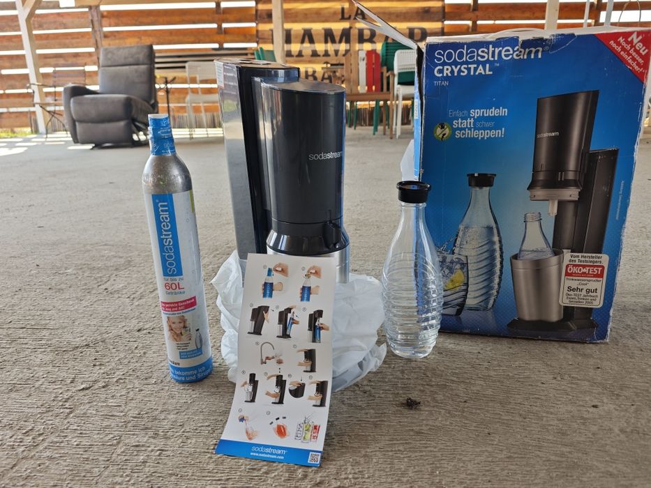 Pachet Complet SodaStream Crystal Titan