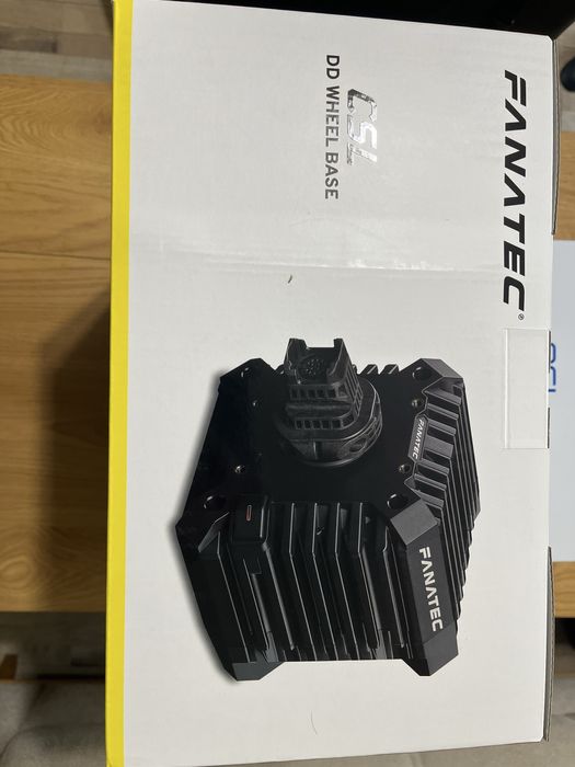 Чисто Нови! Fanatec CSL DD 8nm + CSL BMW волан + CSL педали!