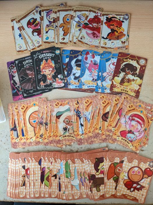 Лот карти на Winx, Pokemon, Frieren, My little Pony, Cookie Run
