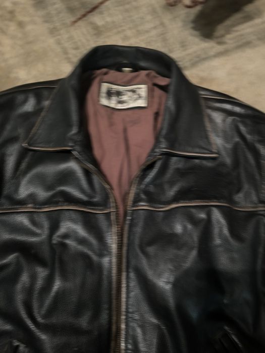 Мъжко кожено яке телешки бокс