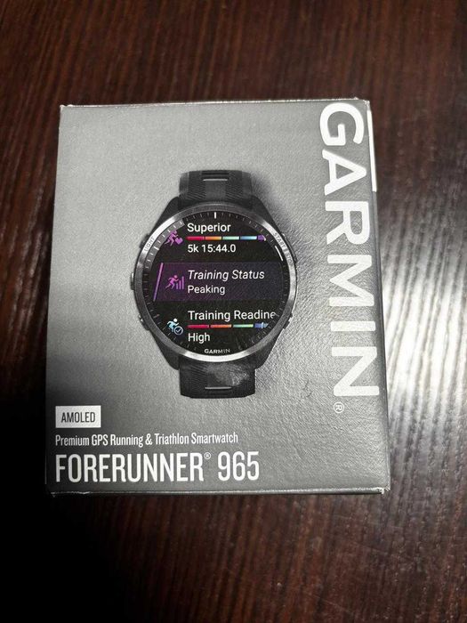Смарт-часы Garmin Forerunner 965 черный