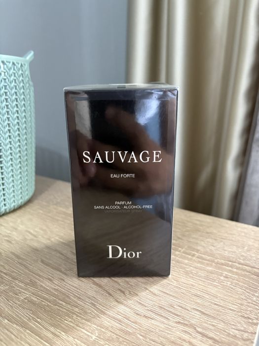 Парфюм туалетный вода Dior Sauvage Eau Forte духи PARFUM 100 ml мужчин