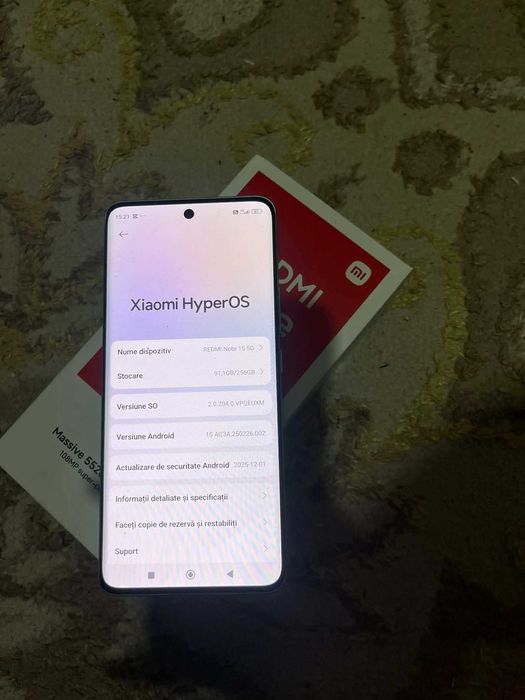 Xiaomi redmi note 15 5g