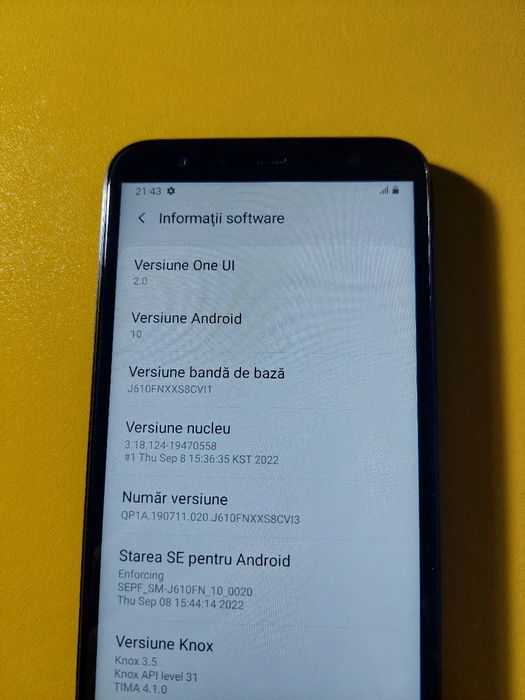 Samsung Galaxy J6+ dual sim 32gb 3gb ram