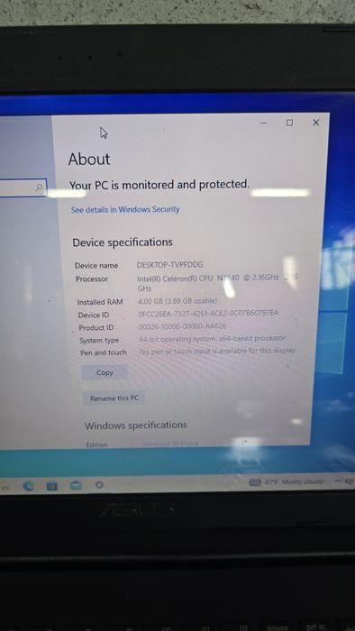 Лаптоп ASUS X553M