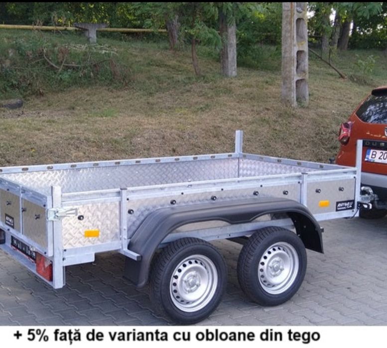 Remorca Rotaru Trailers M3 tandem 750kg 2,5m/1,43m