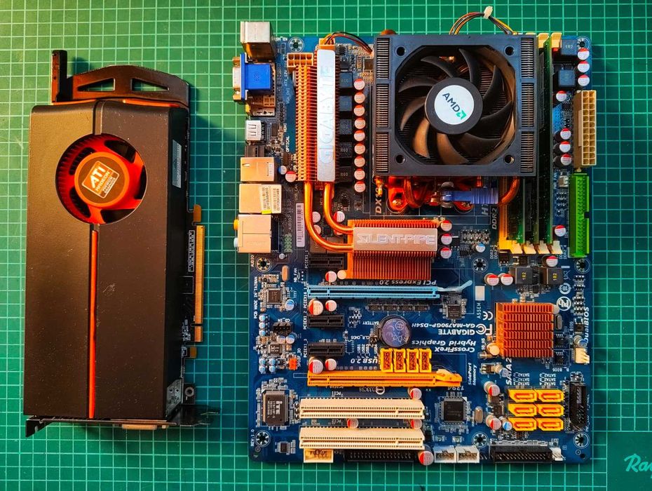 Retro gaming PC Windows XP Phenom X4, RADEON HD 5770 dezm