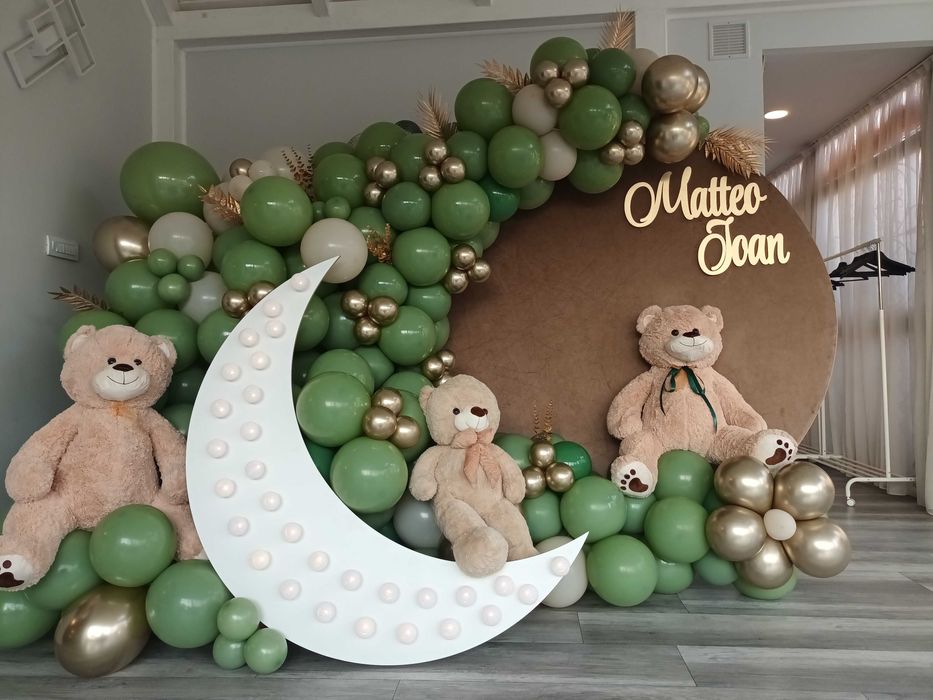 Arcada baloane Aranjamente baloane botez/gender reveal/majorat