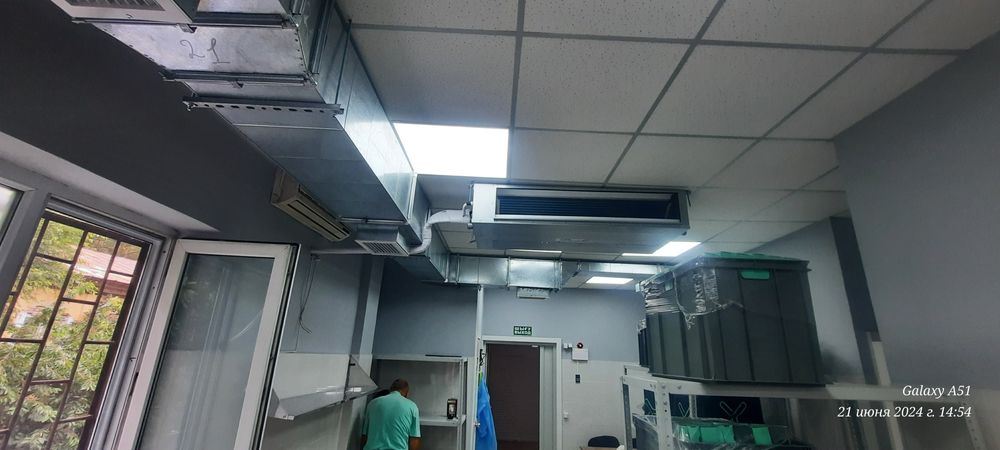 Установка кондиционера