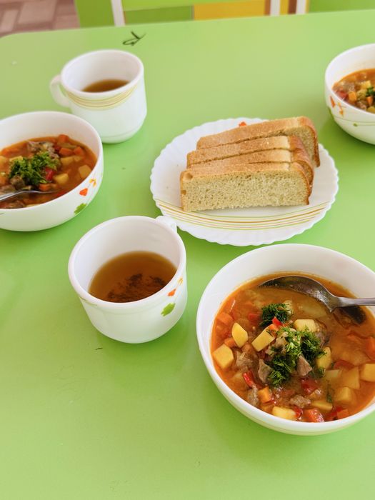 Яшнобод туманида Олмос Болалар богчаси