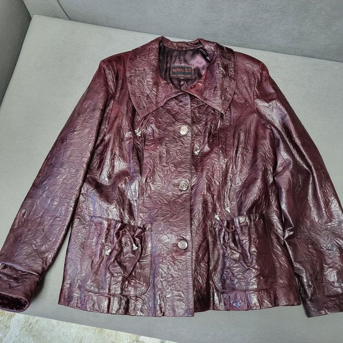 Куртка жакет кожанная