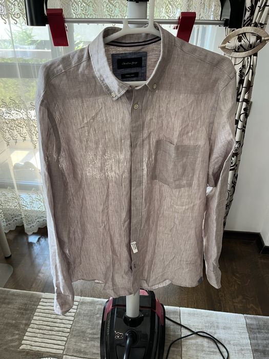 Camasa Christian Berg pure linen M