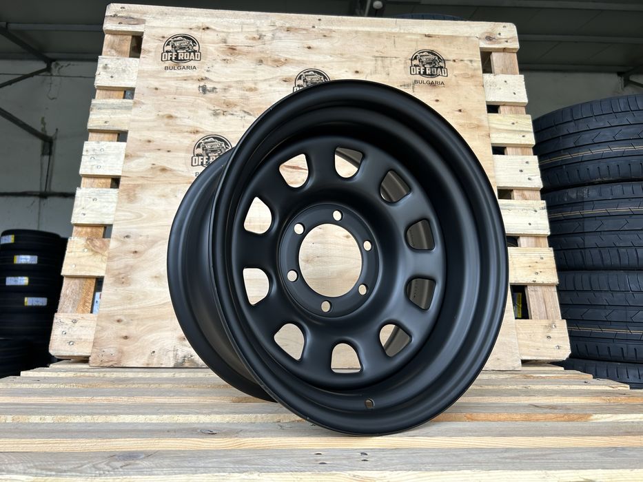 16" 6х139.7 Минусови Стоманени Джанти 4х4 Toyota Nissan Mitsubishi