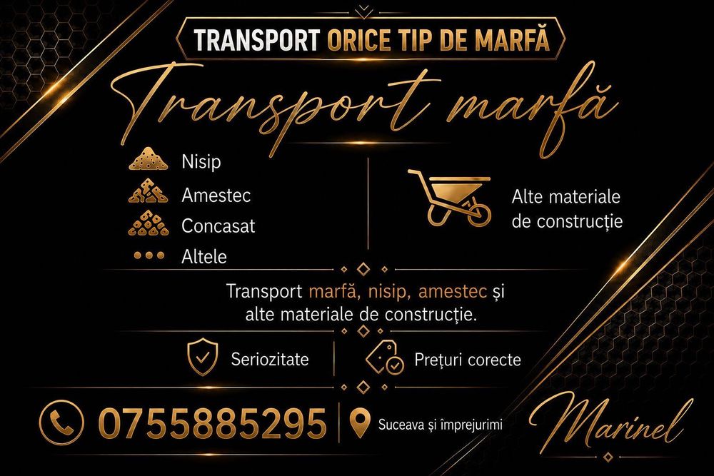 Efectuez transport !