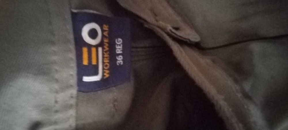 Работен, карго панталон със светлоотразителна лента