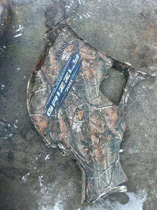 Пластик на Ямаха грызли 700