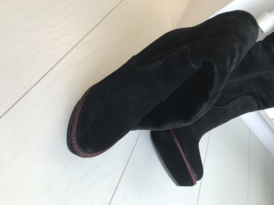 Cizme negre piele naturala marimea 38