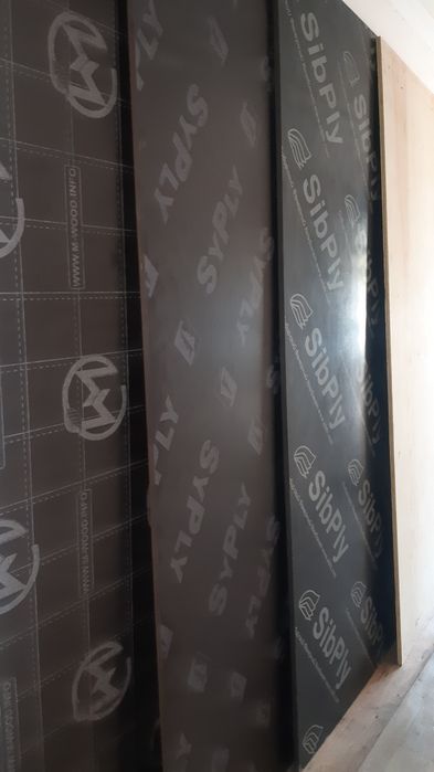 Фанера ламинированная для опалубки Россия 6мм, 9мм,12мм,15мм,18мм,21мм