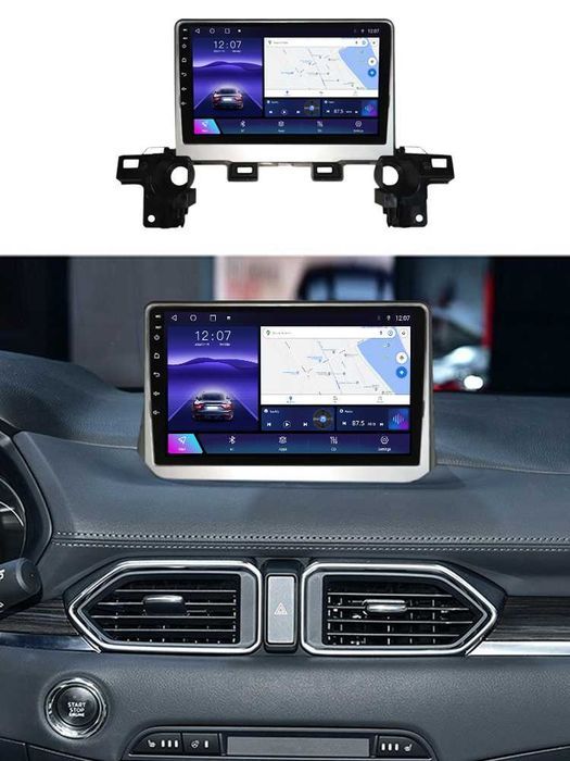 NAVIGATIE Android 14 Mazda CX-5 2017-2021 1/8 Gb Waze CarPlay + CAMERA